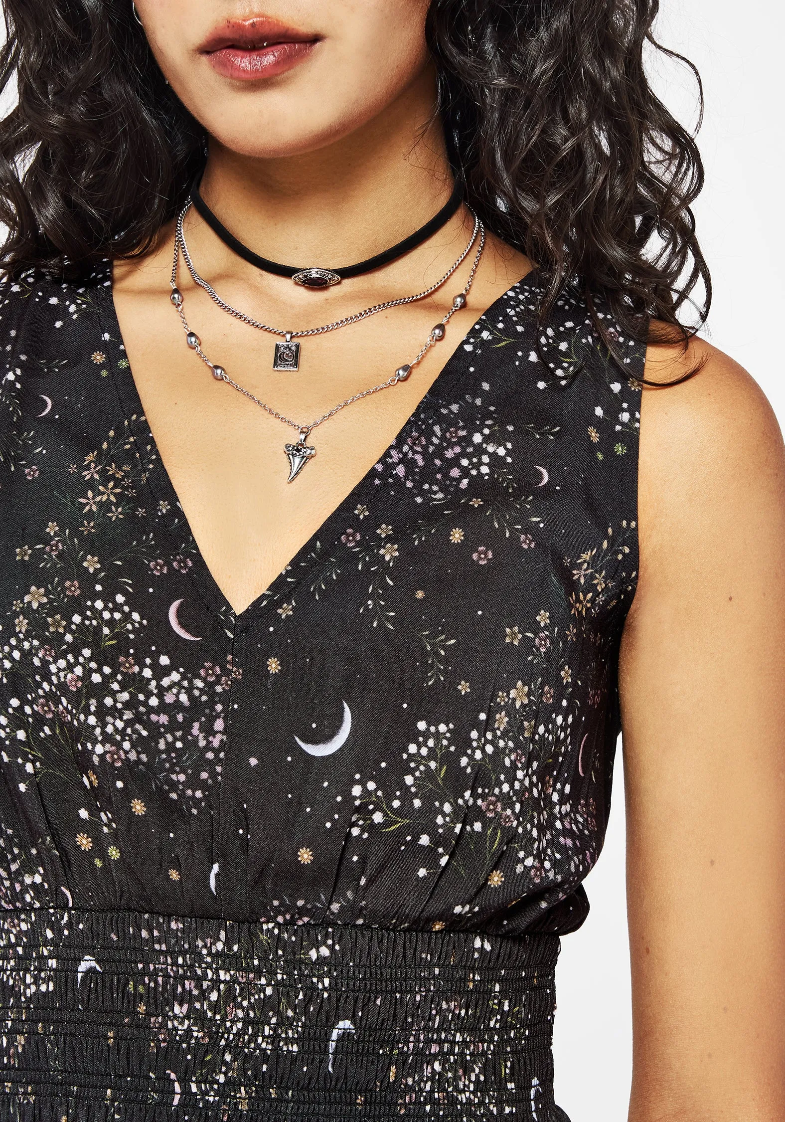 Peaseblossom Celestial Smocked Waist Top sold by Disturbia product image thumbnail 2