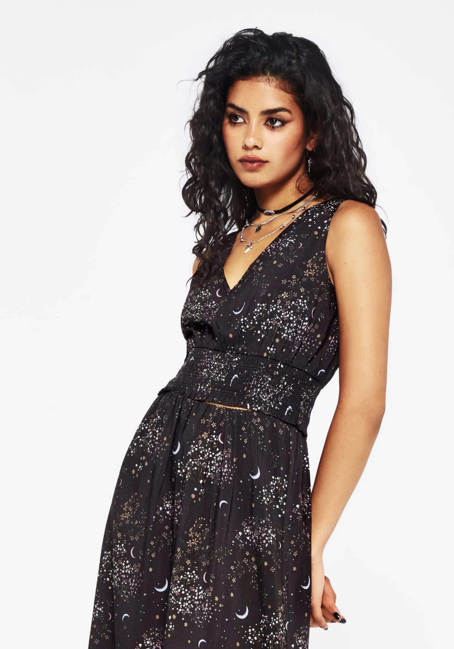 Peaseblossom Celestial Smocked Waist Top sold by Disturbia product image thumbnail 5