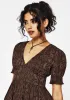 Fianna Midi Dress - Brown sold by Disturbia