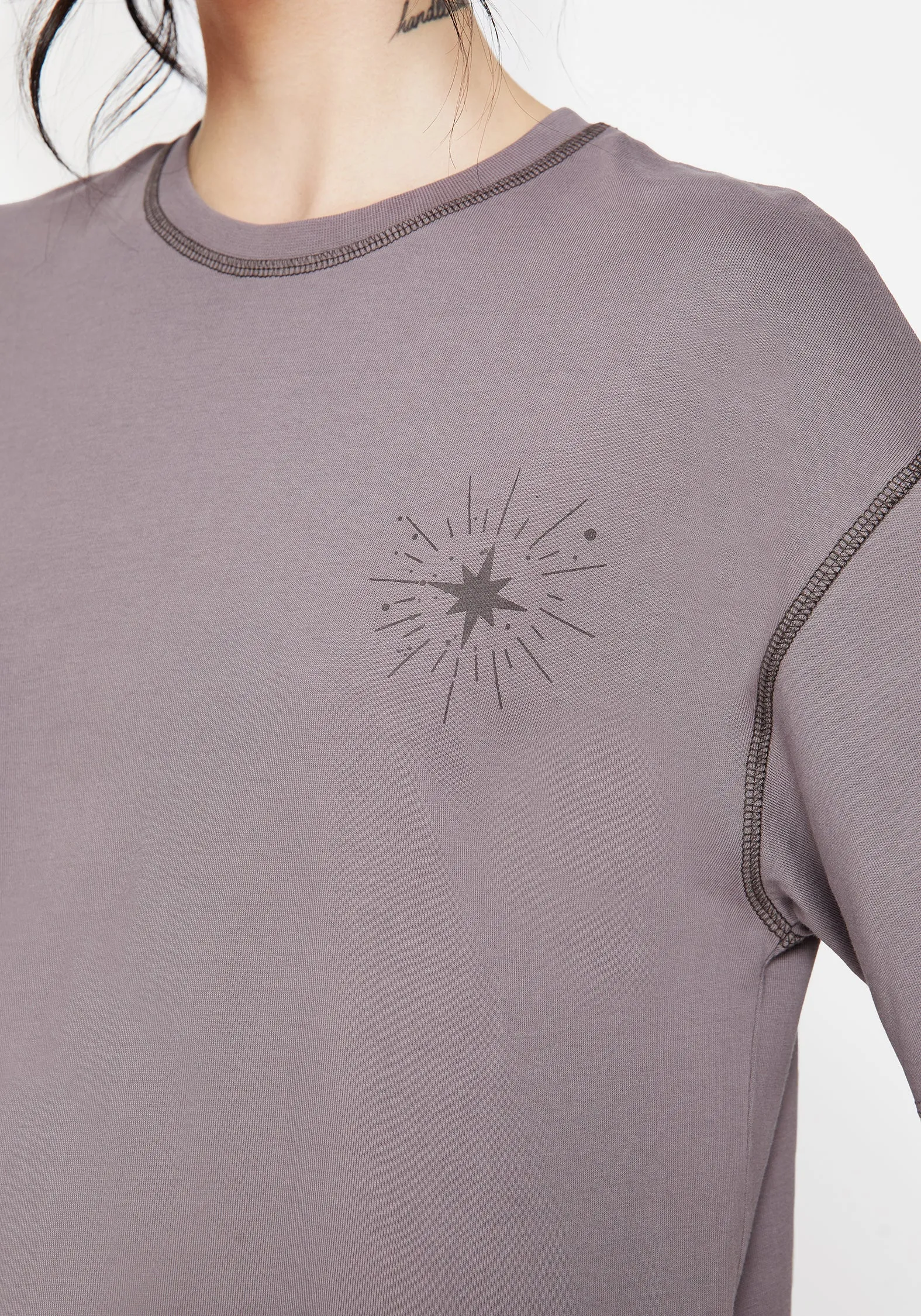 Saria Cotton-Blend Fairy Printed Jersey Tee Dress sold by Disturbia product image thumbnail 4