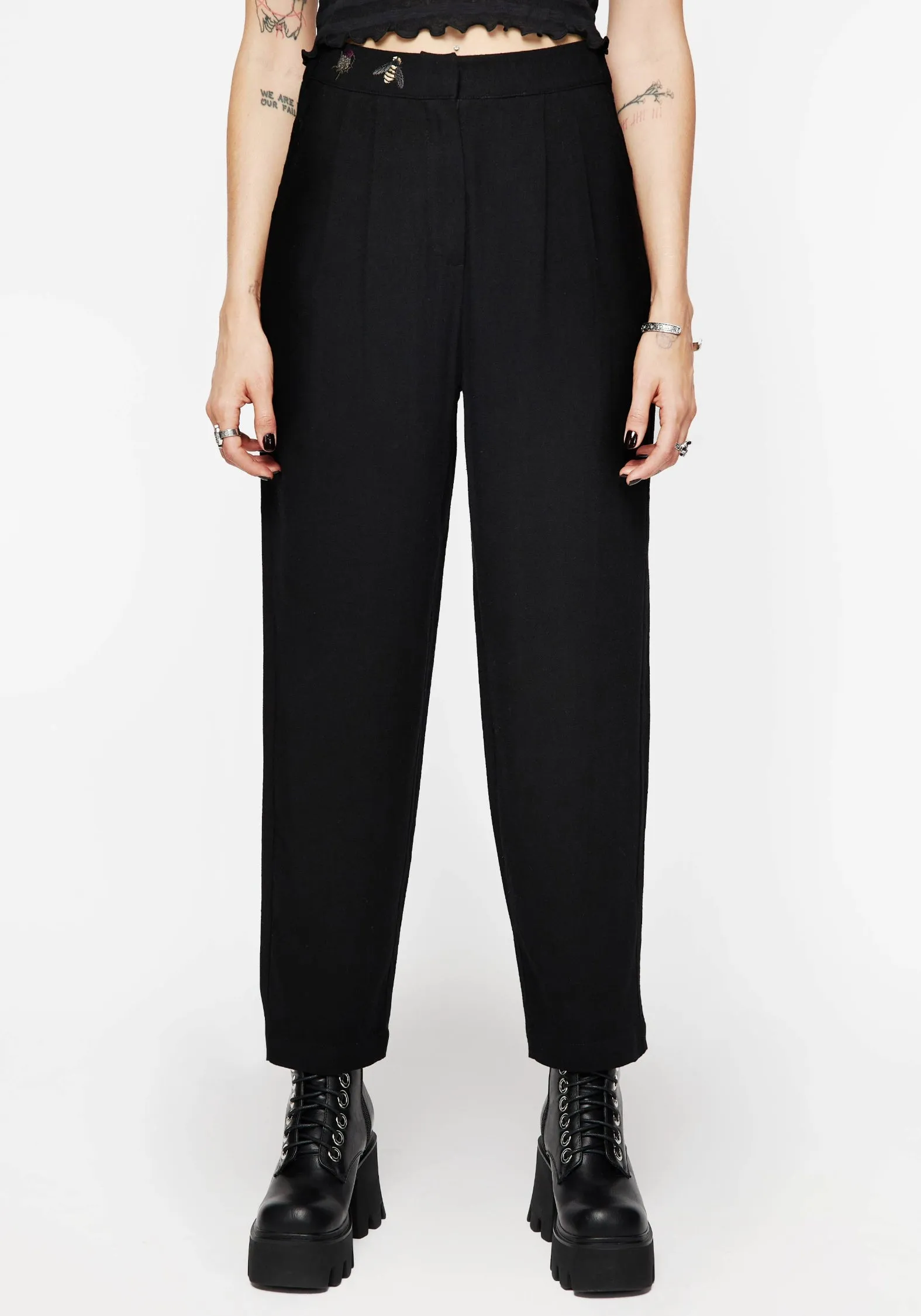 Chloris Embroidered Waist Balloon Trouser sold by Disturbia