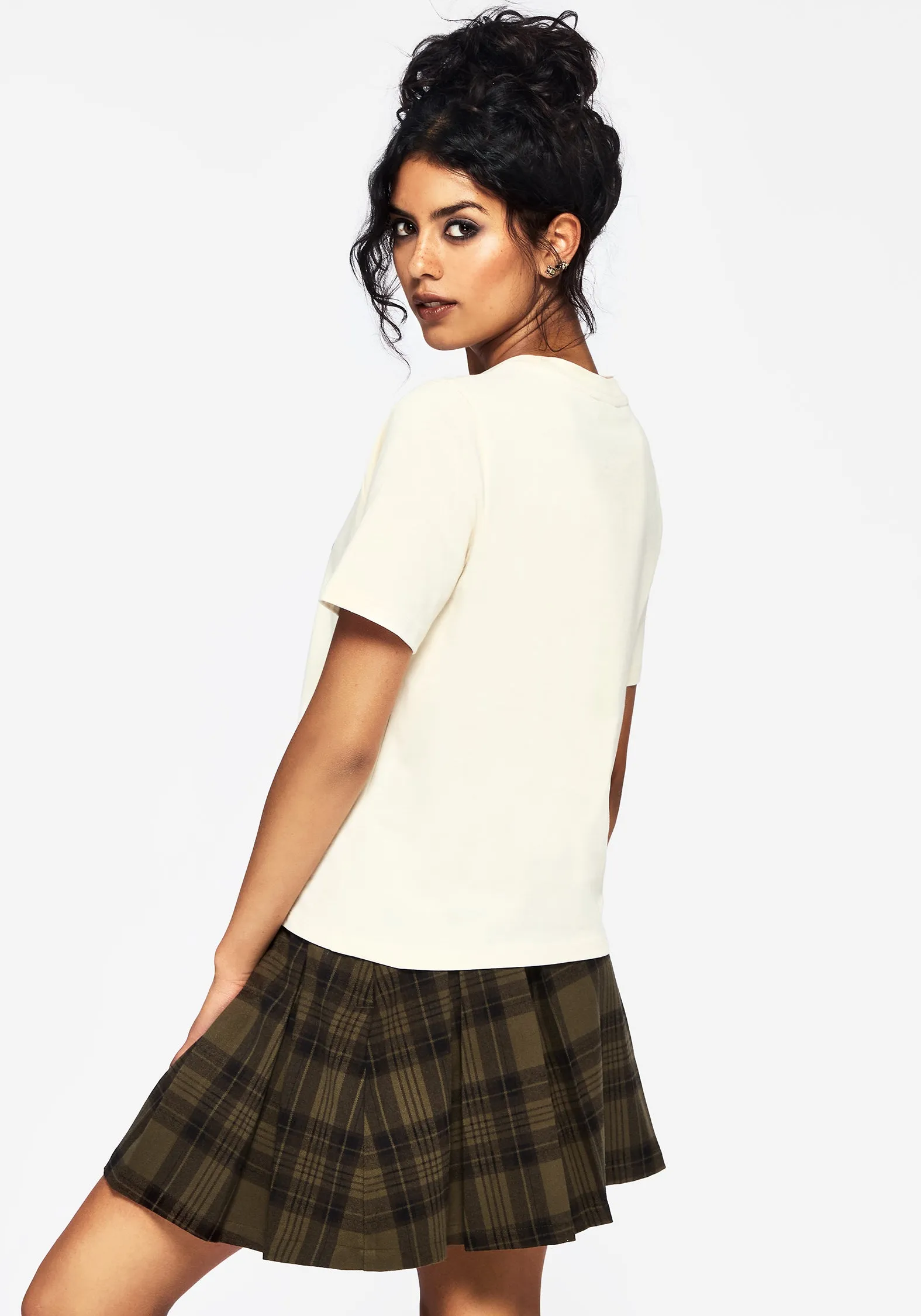 Wicce Stamp Graphic Short Sleeve T-Shirt sold by Disturbia product image thumbnail 3