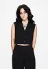 Thora Embroidered Crop Waistcoat sold by Disturbia