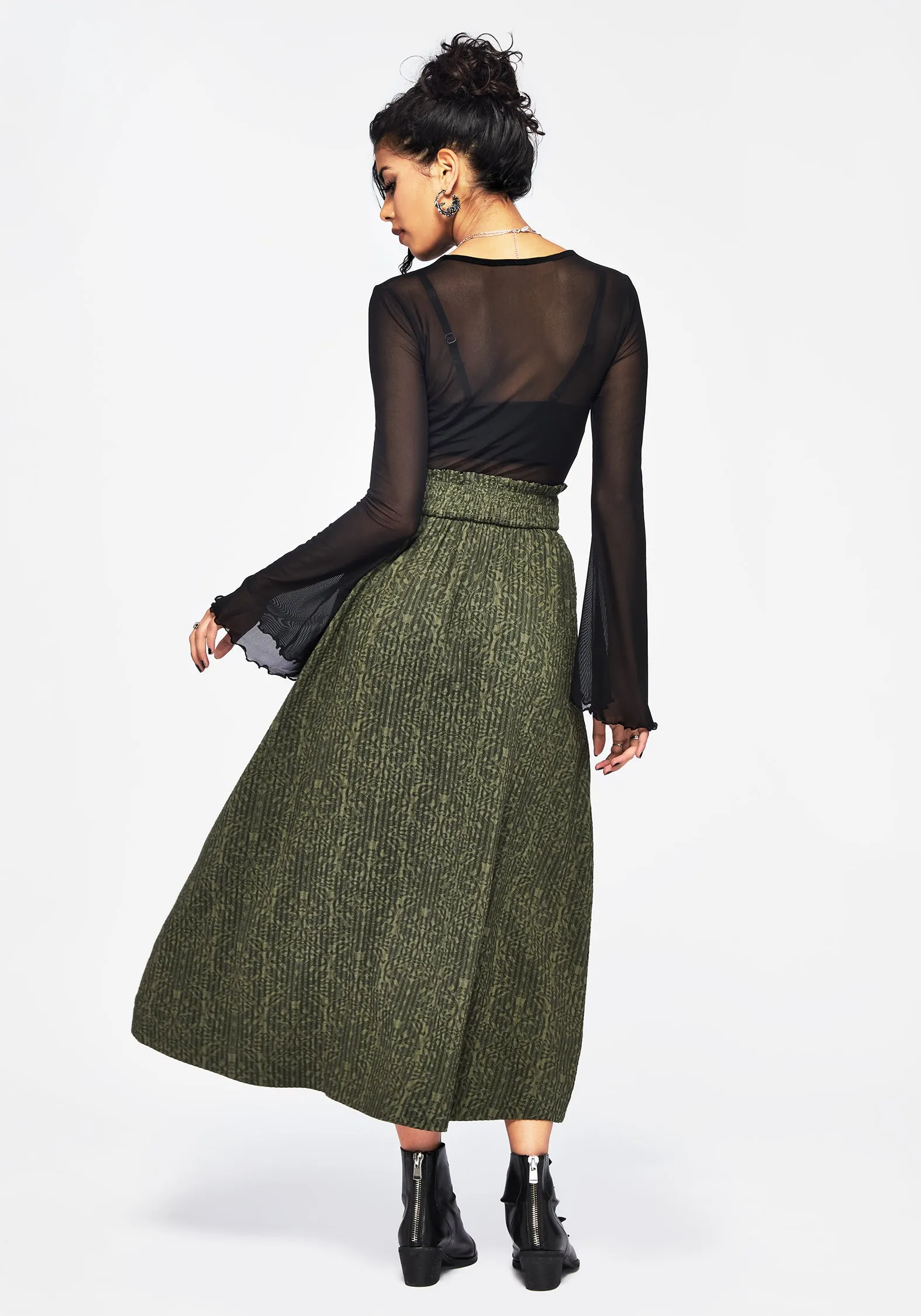 Francesca Printed Midaxi Skirt sold by Disturbia product image thumbnail 3