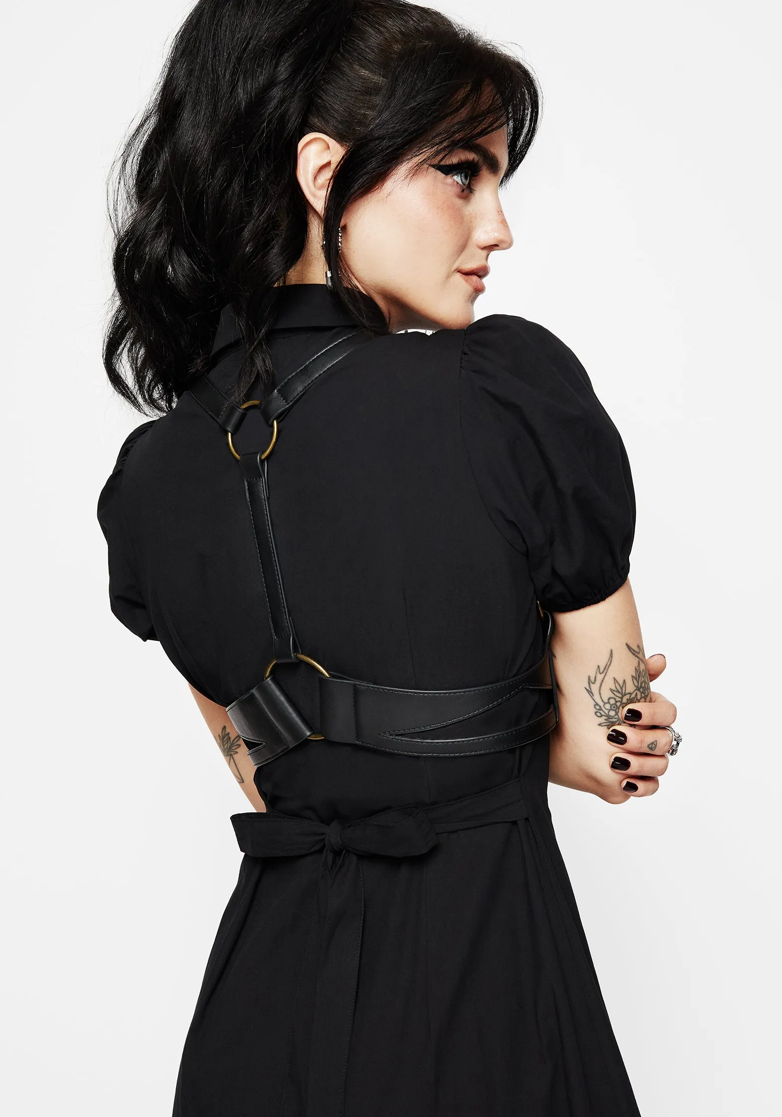 Agatha Cut Out Side Detail Harness sold by Disturbia product image thumbnail 3