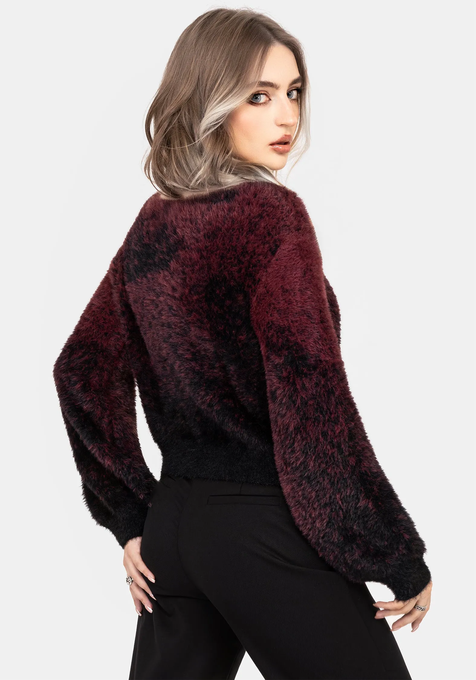 Maple Tie Dye Knit Jumper sold by Disturbia product image thumbnail 3