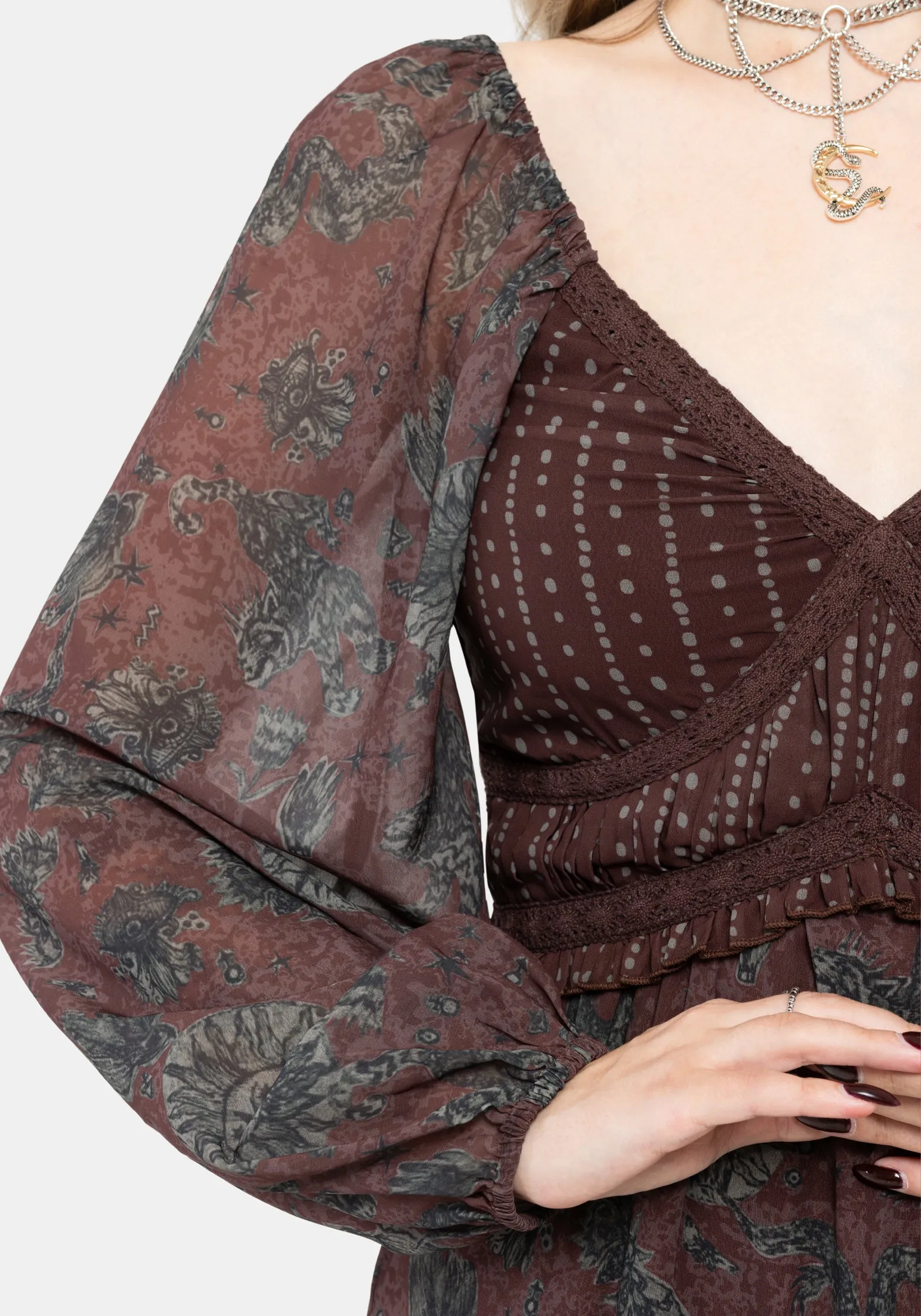 Pact Paisley Maxi Dress sold by Disturbia product image thumbnail 2