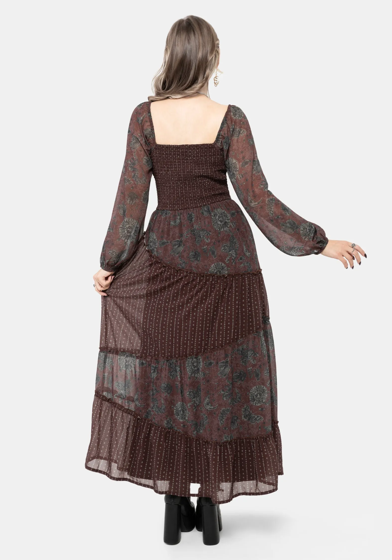 Pact Paisley Maxi Dress sold by Disturbia product image thumbnail 3