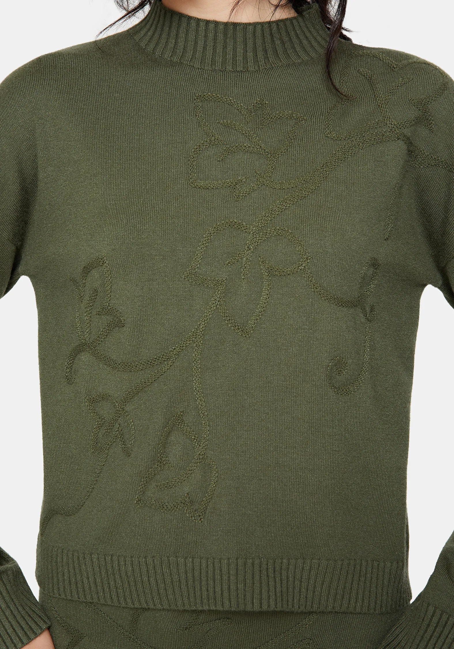 Elixir Branch Detail Knit Jumper sold by Disturbia product image thumbnail 2