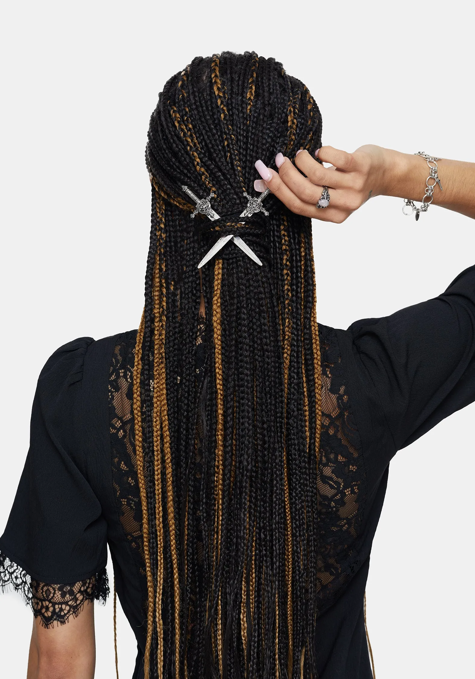 Vanthrax Sword Hair Pins sold by Disturbia product image thumbnail 5