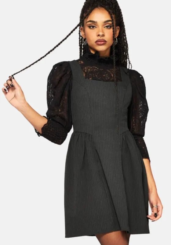 Cairn Stripe Corset Mini Dress sold by Disturbia