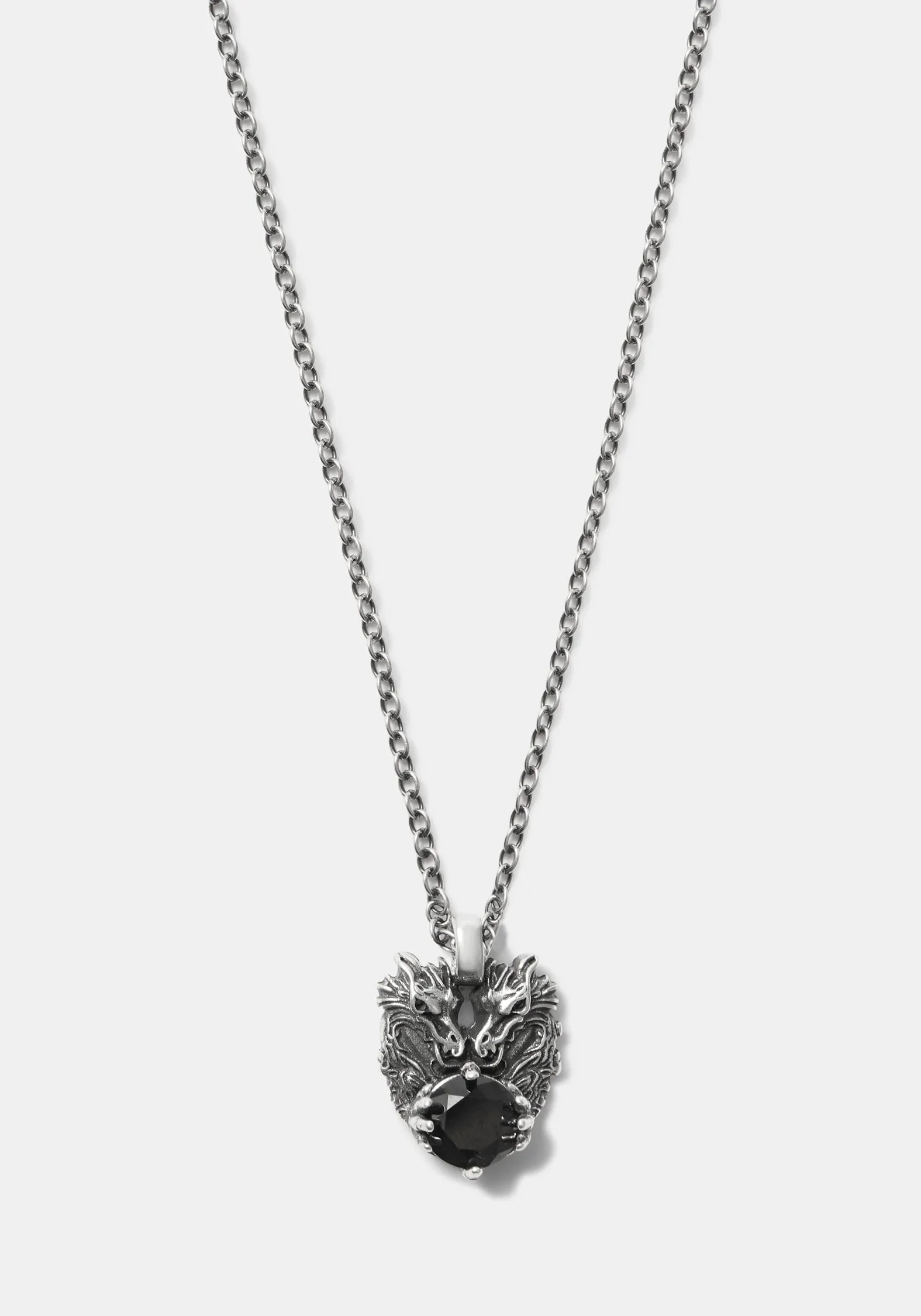 Querida Sterling Silver Dragon Pendant sold by Disturbia product image thumbnail 3