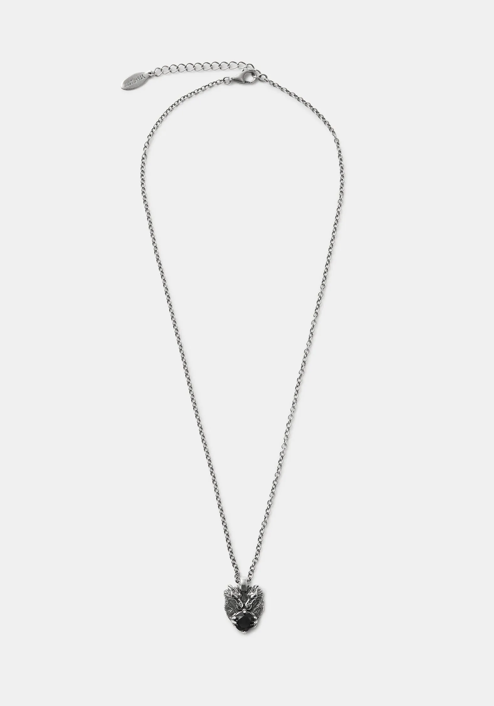 Querida Sterling Silver Dragon Pendant sold by Disturbia product image thumbnail 4