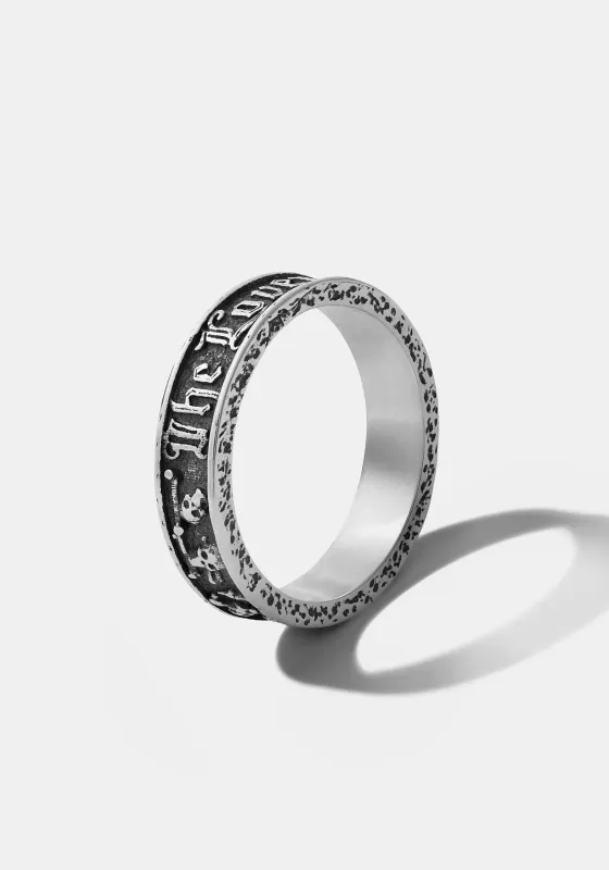 Amorata Lovers Sterling Silver Band - 4.5mm sold by Disturbia