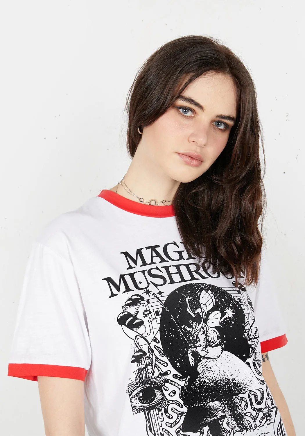 Magick Unisex Ringer sold by Disturbia product image thumbnail 2