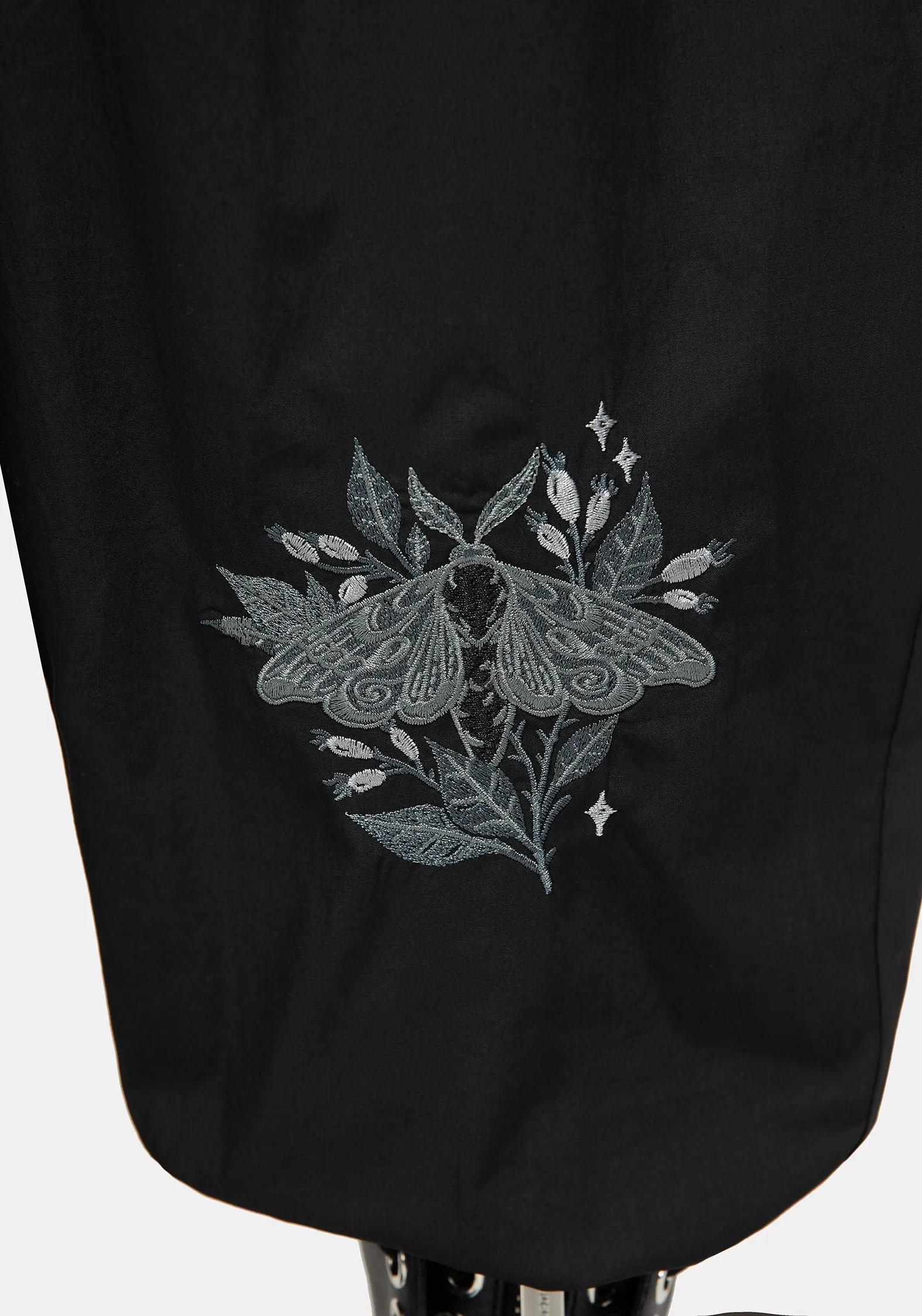 Nirah Embroidered Black Balloon Trouser sold by Disturbia product image thumbnail 5