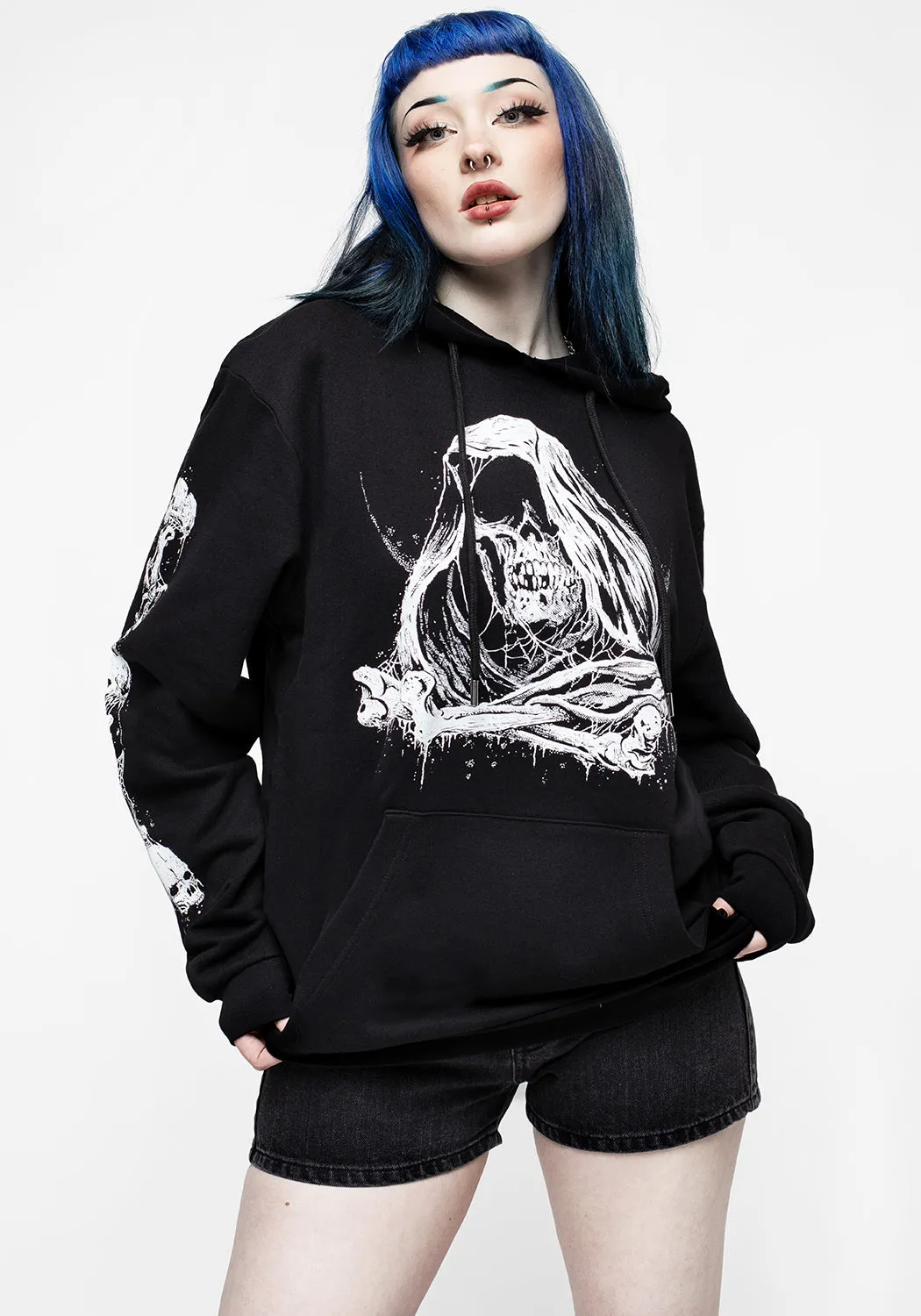 Reaper Unisex Hoody sold by Disturbia product image thumbnail 4