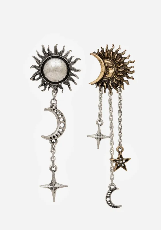Dulora Sun Earrings made by Disturbia
