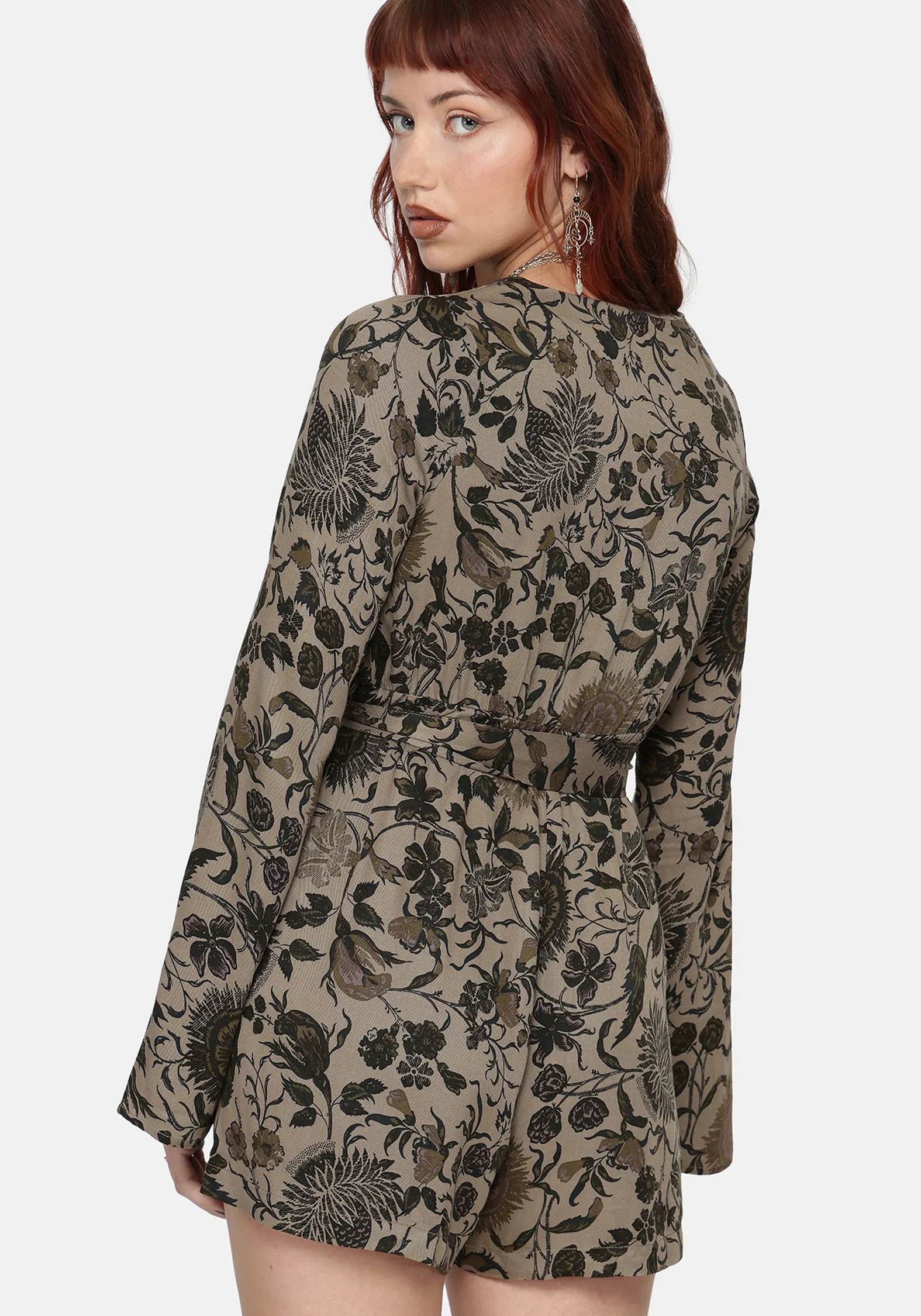 Herla Bhatik Floral Print Playsuit sold by Disturbia product image thumbnail 3