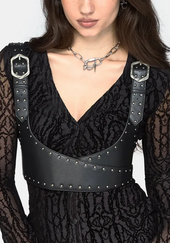 Willan Rivet Cross Over Harness made by Disturbia