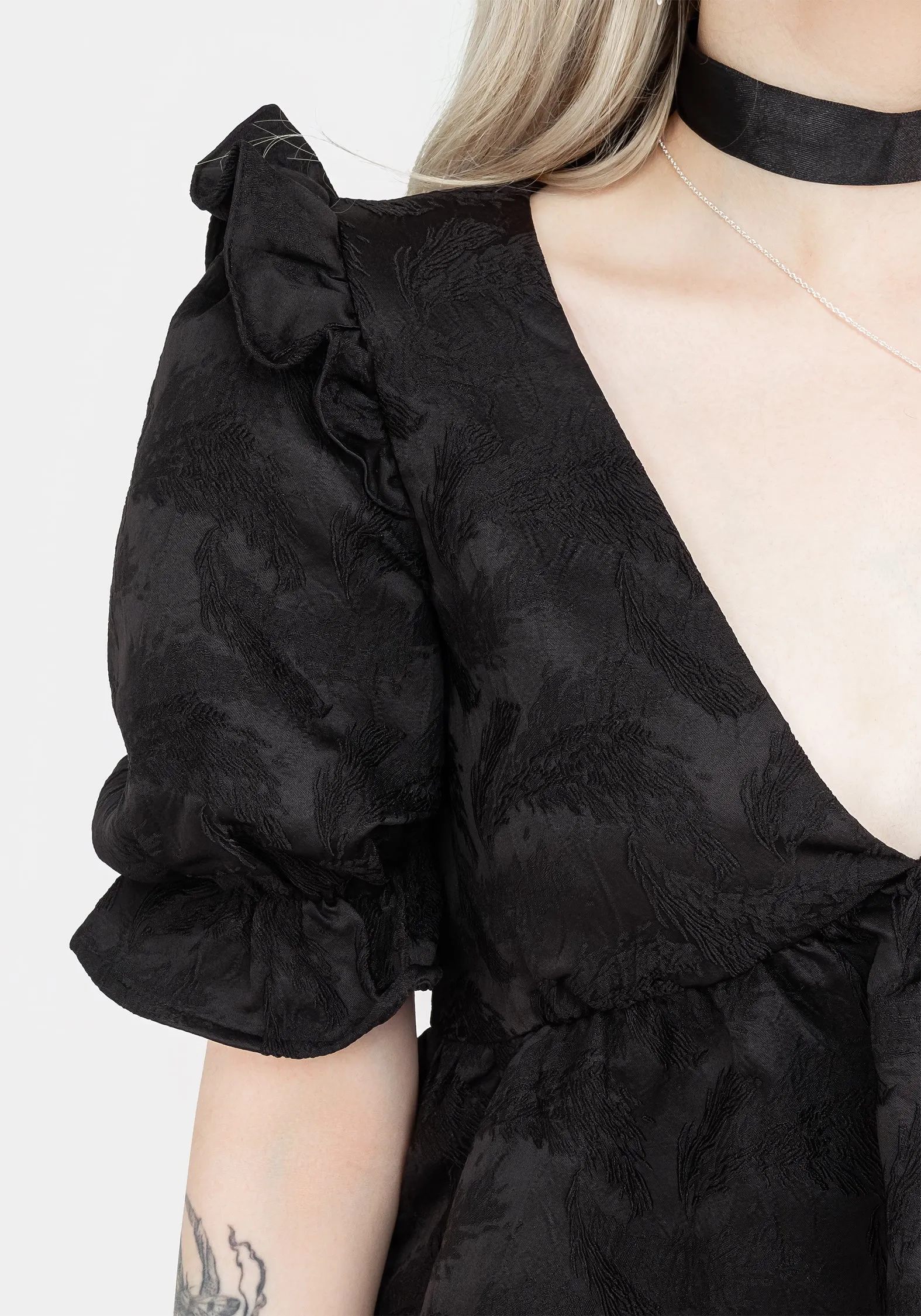 Violenta Mini Smock Dress sold by Disturbia product image thumbnail 2