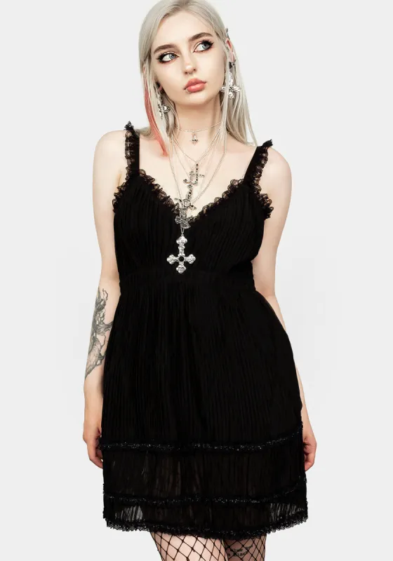 5AM Mini Slip Dress sold by Disturbia