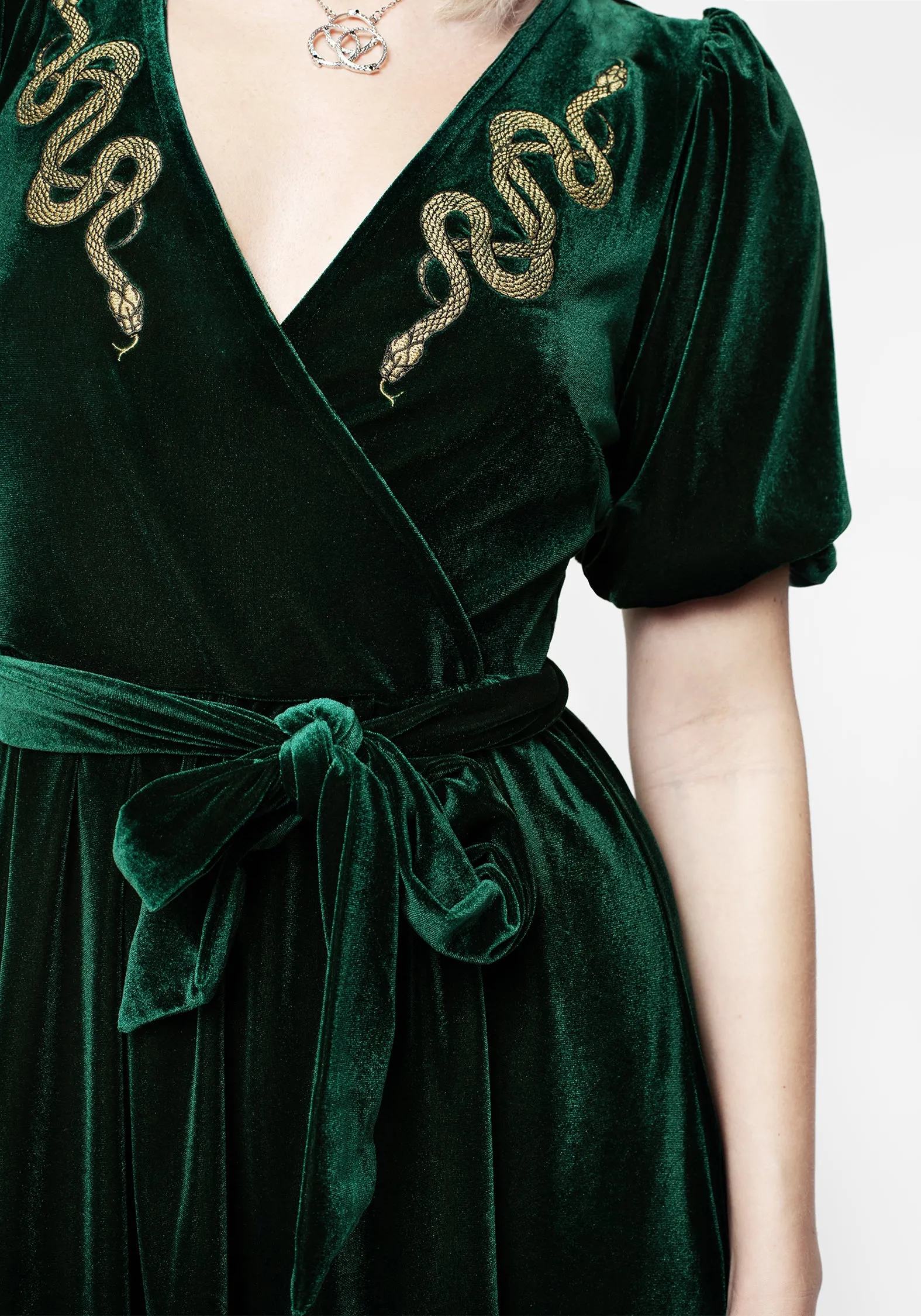 knee length dresses for ladies Jeanie Velvet Cowl Neck Dress With Embellished Hip  Gina Bacconi