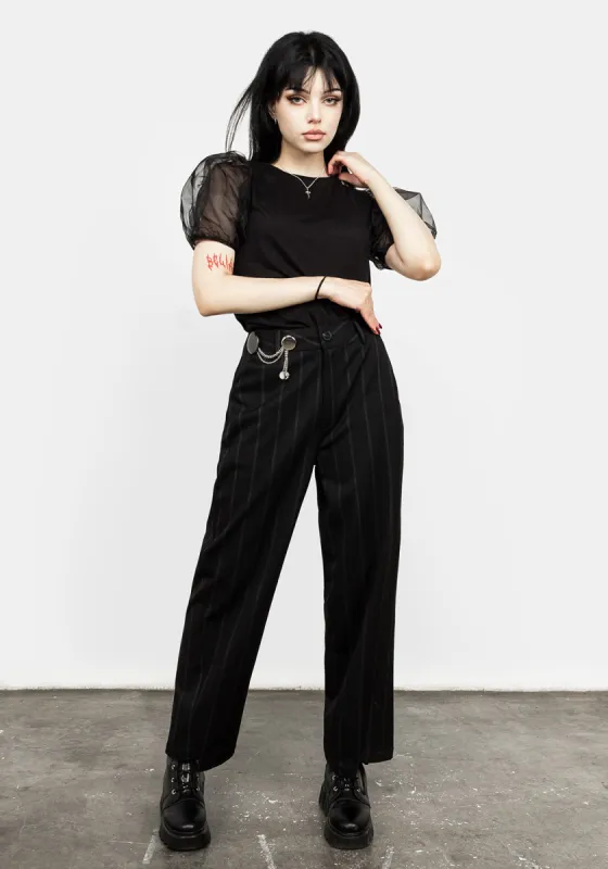 Isabel Pinstripe Pants sold by Disturbia