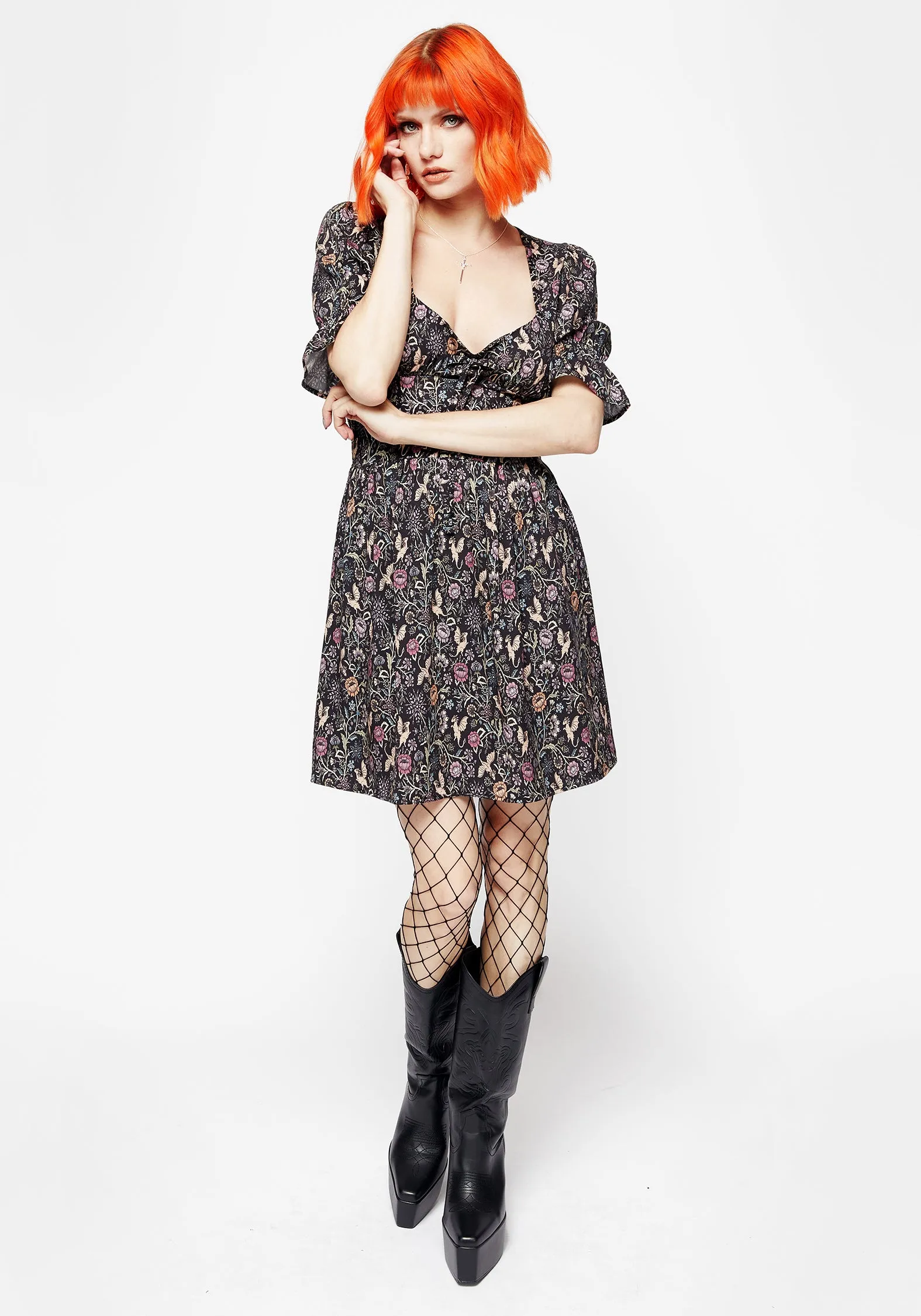 Snapdragon Mini Dress sold by Disturbia