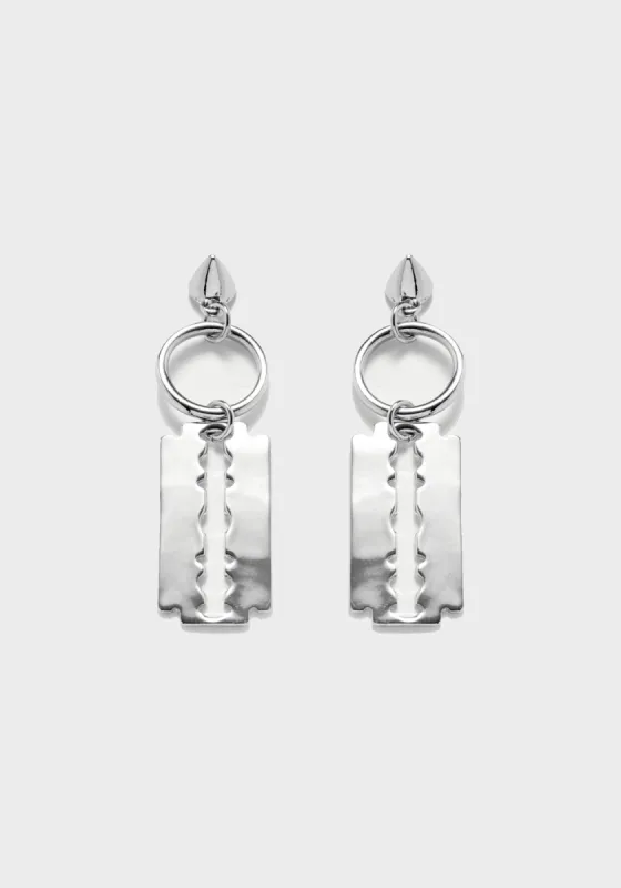 Blade Earrings sold by Disturbia
