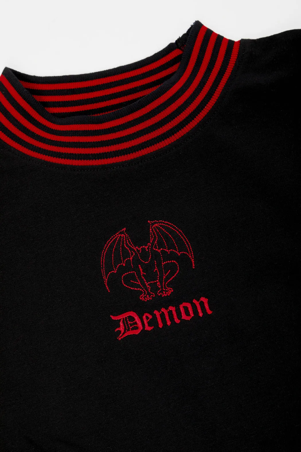 Demon Crop T-Shirt sold by Disturbia product image thumbnail 5