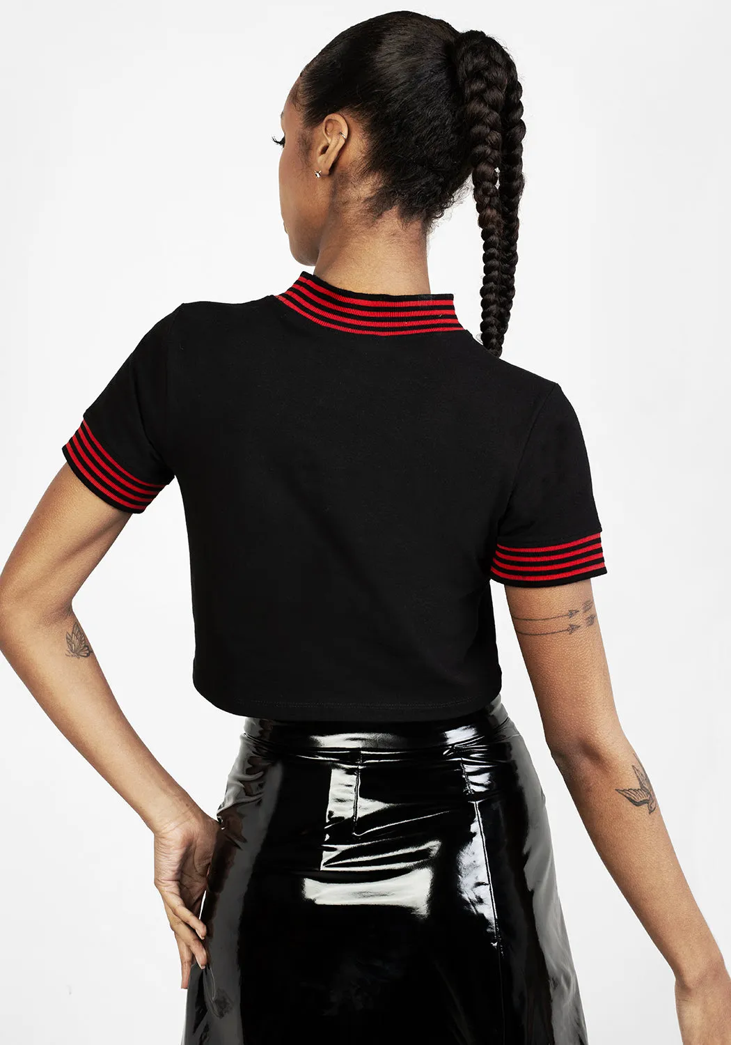 Demon Crop T-Shirt sold by Disturbia product image thumbnail 3