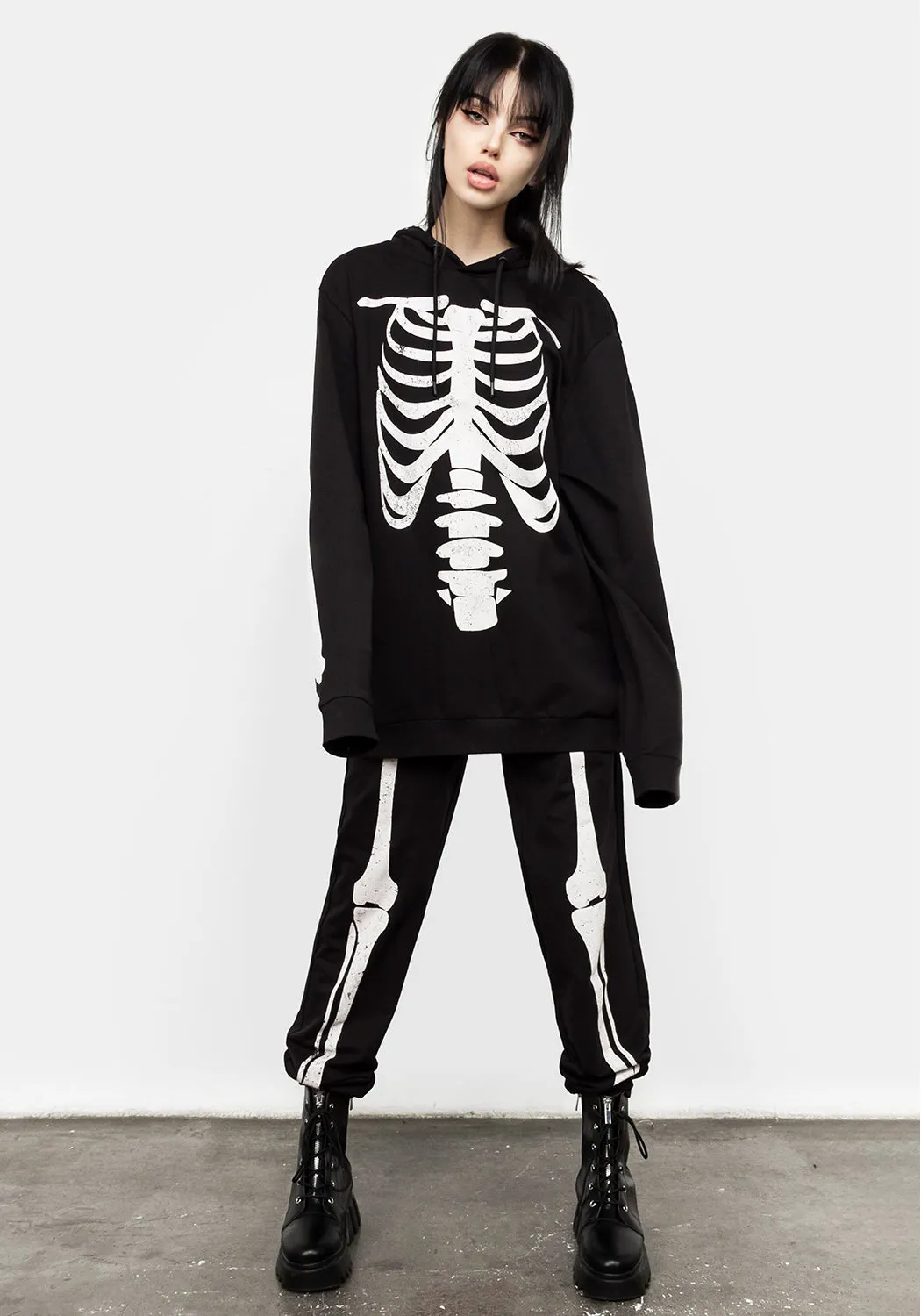 Skeletus Hoody sold by Disturbia product image thumbnail 3