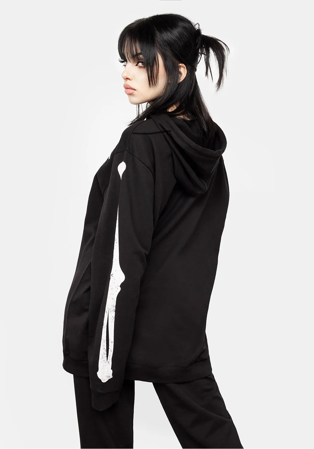 Skeletus Hoody sold by Disturbia product image thumbnail 4