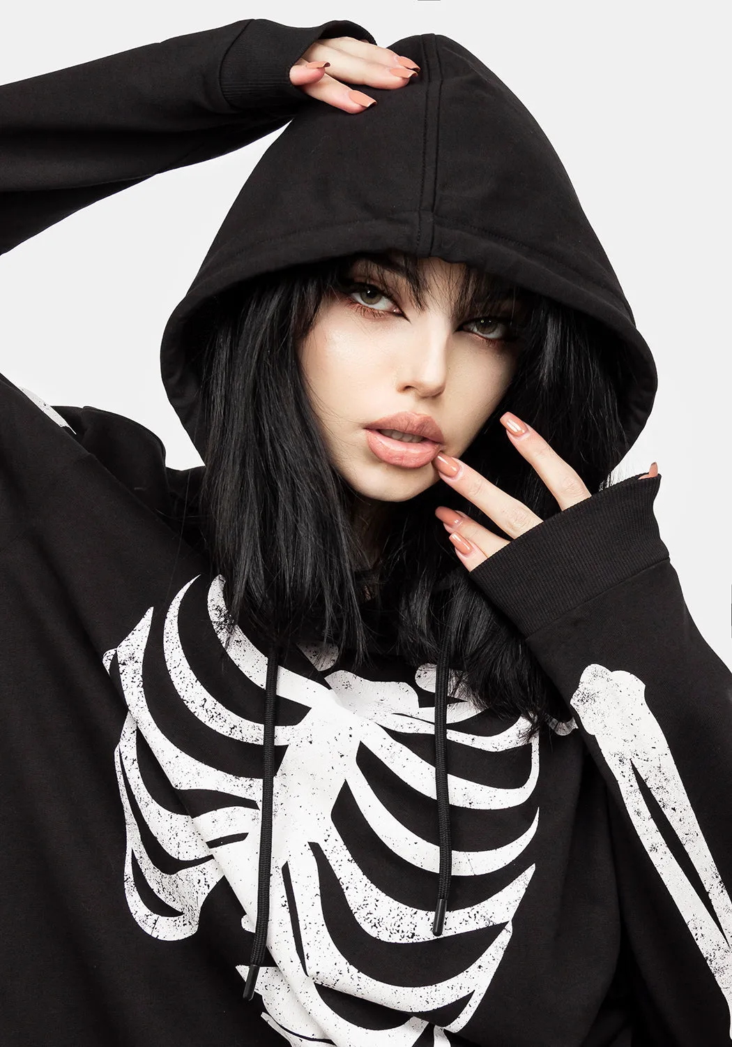 Skeletus Hoody sold by Disturbia product image thumbnail 2