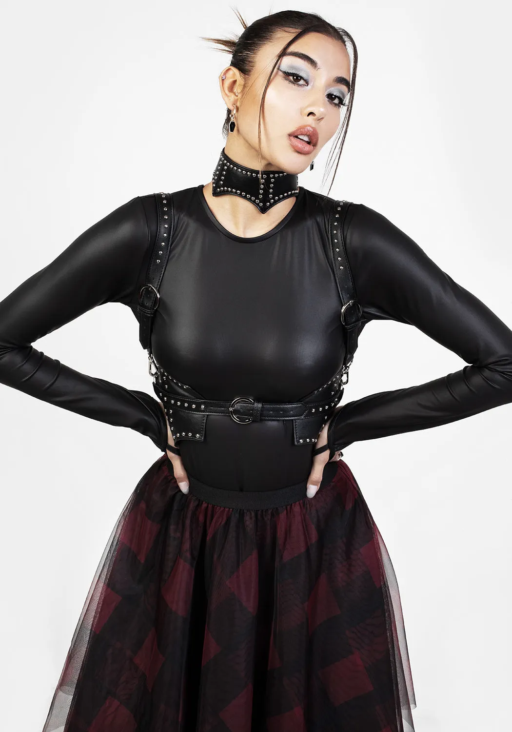 COUNTESS STUDDED HARNESS sold by Disturbia product image thumbnail 5