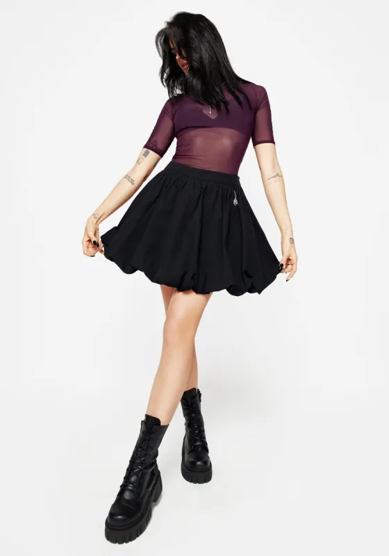 Aranya Puff Micro Mini Skirt sold by Disturbia
