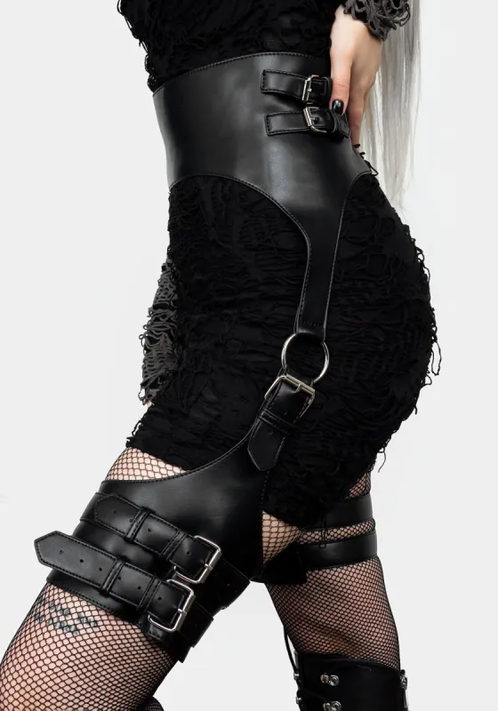 Domina Suspender Waist Harness sold by Disturbia