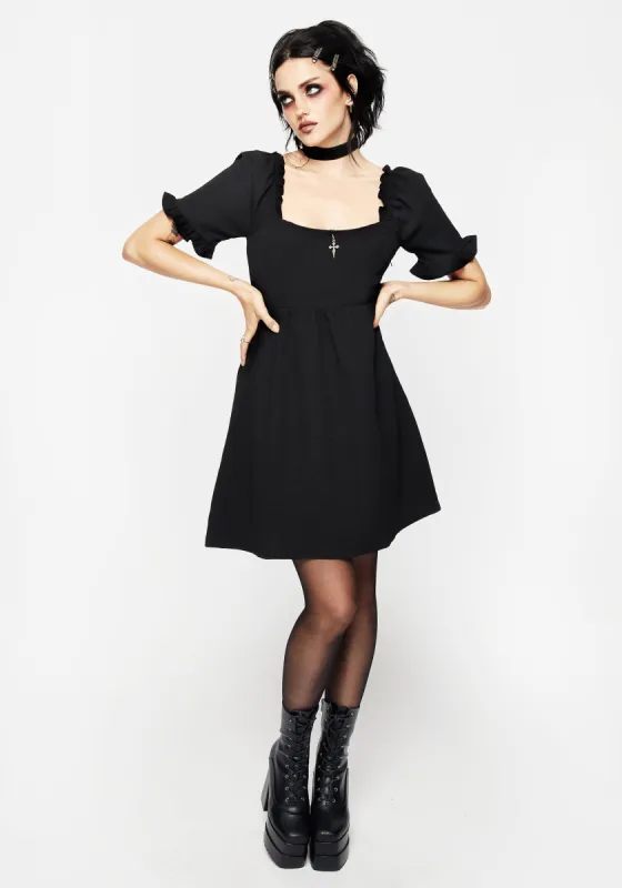 Hathor Frill Mini Dress sold by Disturbia