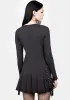 Wish Washed Black Scoop Neck T-Shirt sold by Disturbia