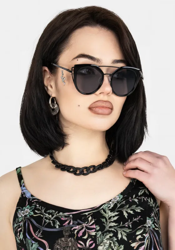Charmed Snake Sunglasses made by Disturbia