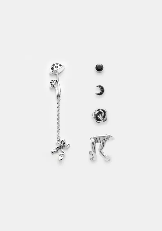 Lazarus Stud Earring Set sold by Disturbia