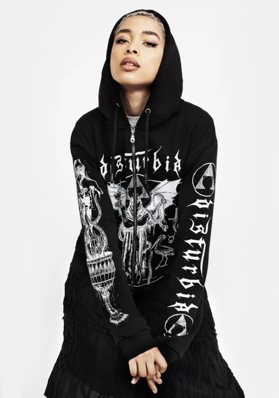 CHALICE ZIP UP HOODY sold by Disturbia