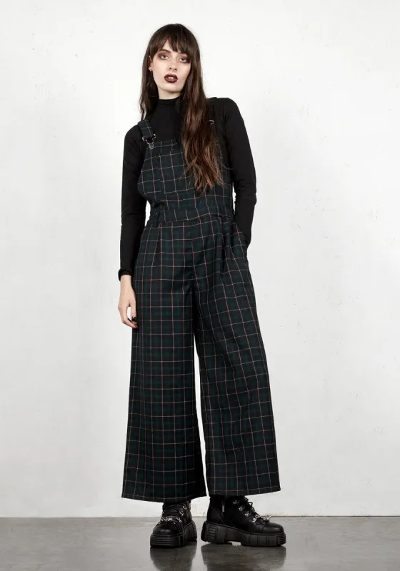 Ava Wide Leg Dungarees sold by Disturbia
