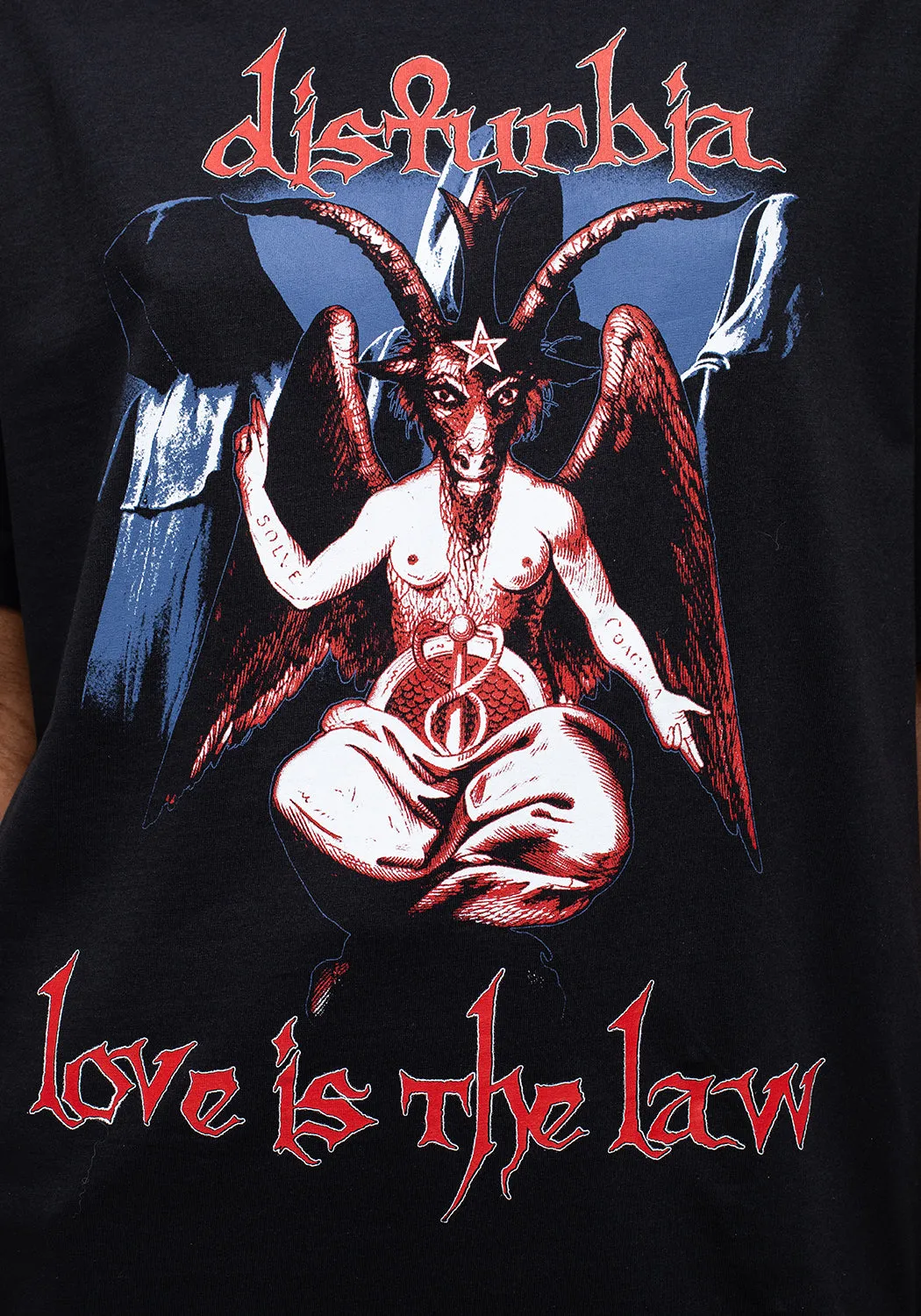 Love Is The Law Unisex T-Shirt sold by Disturbia product image thumbnail 2