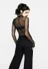 Madison Ruched Mesh Top sold by Disturbia