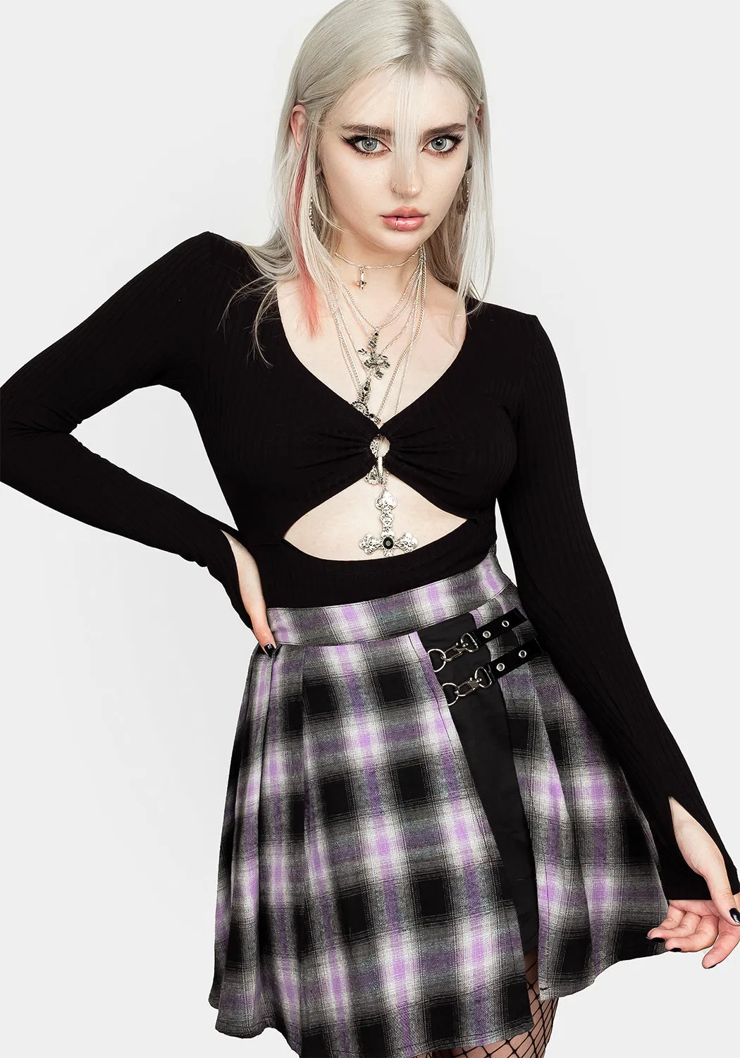 Rubella Cut Out Top sold by Disturbia