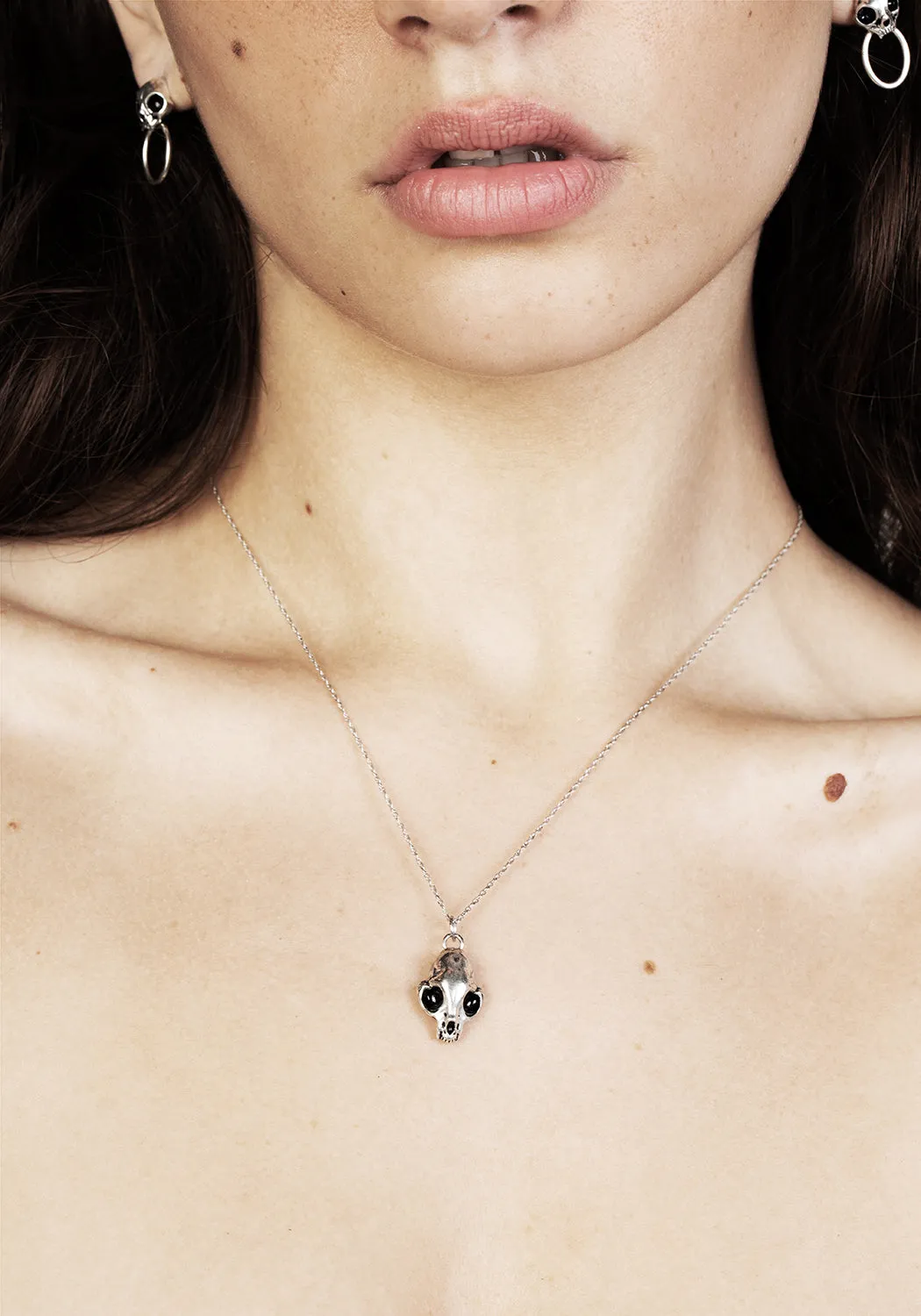 Sphynx Silver Pendant Necklace sold by Disturbia product image thumbnail 3