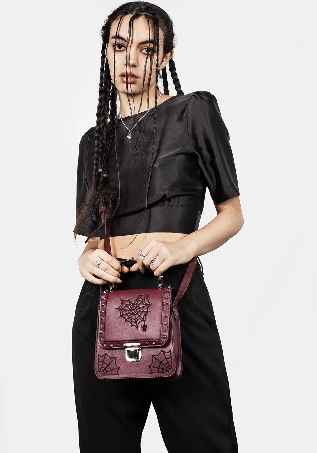 Catch Feelings Crossbody Satchel Bag sold by Disturbia product image thumbnail 2