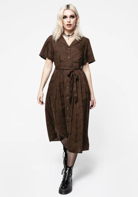 Rosamoth Midi Shirt Dress sold by Disturbia